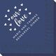Confetti Hearts Our Love Napkins Image 4 of 5